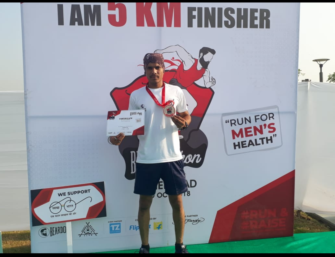 Marathon Finisher of 5KM Badge
